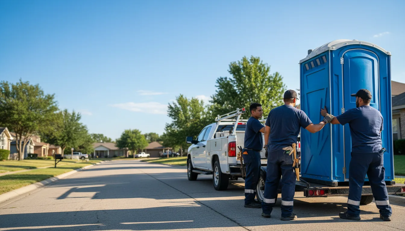 Portable Toilet Rental in Saltillo, TX near me